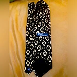 Polo Ralph Lauren Made in USA Vintage Clover Print Silk Tie (multi)